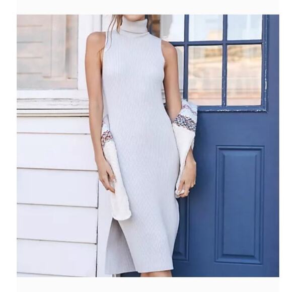 Anthropologie Dresses & Skirts - Anthropologie Daily Practice Yvette Slim Knit Fitted Sweater Dress, Size XS